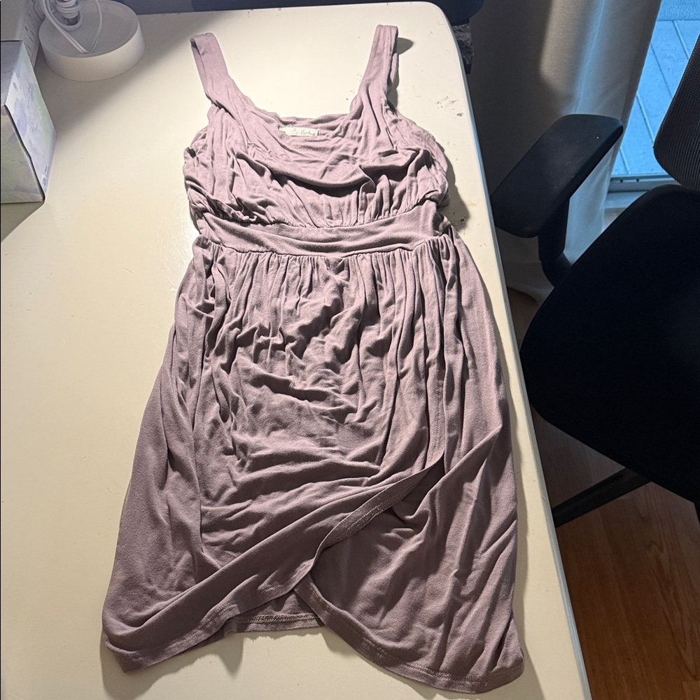 Lush Lavender Sleeveless Dress